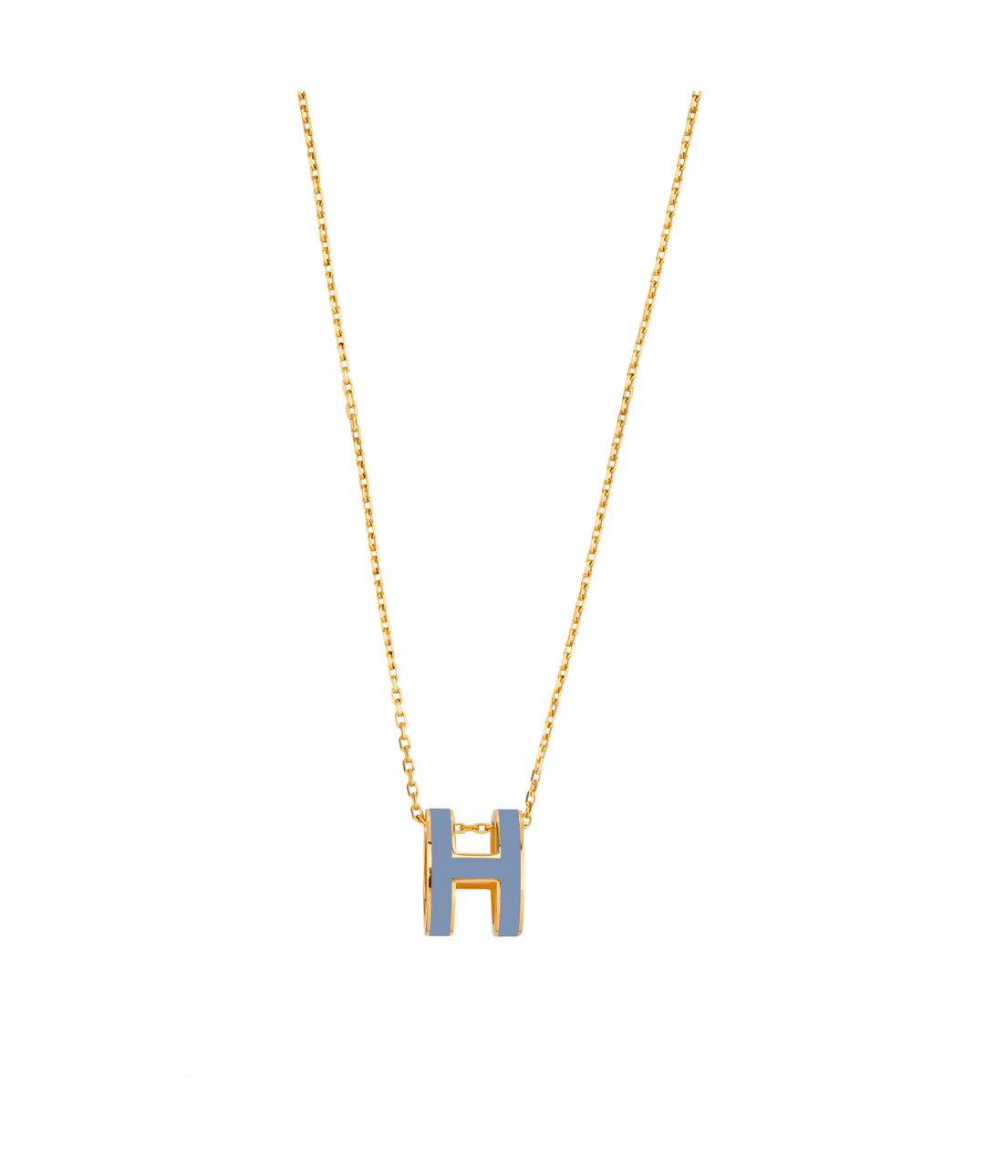 HERMES Золотая металлическая цепочка, фото 1