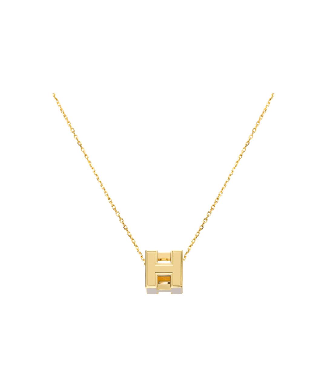 HERMES Серая металлическая подвеска, фото 2