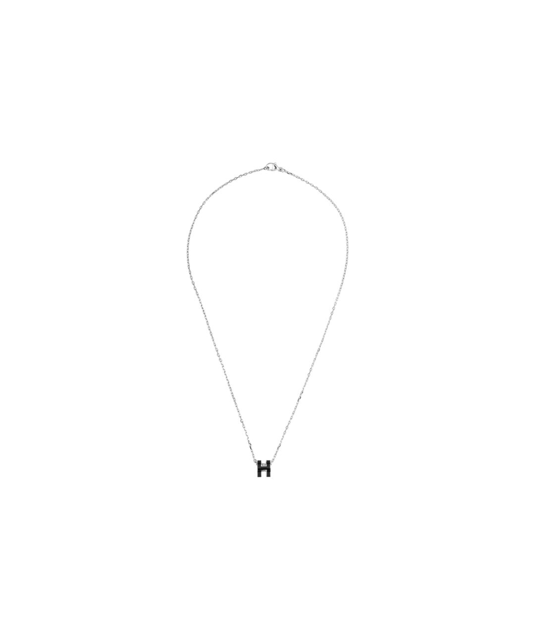 HERMES Серебряная металлическая цепочка, фото 2