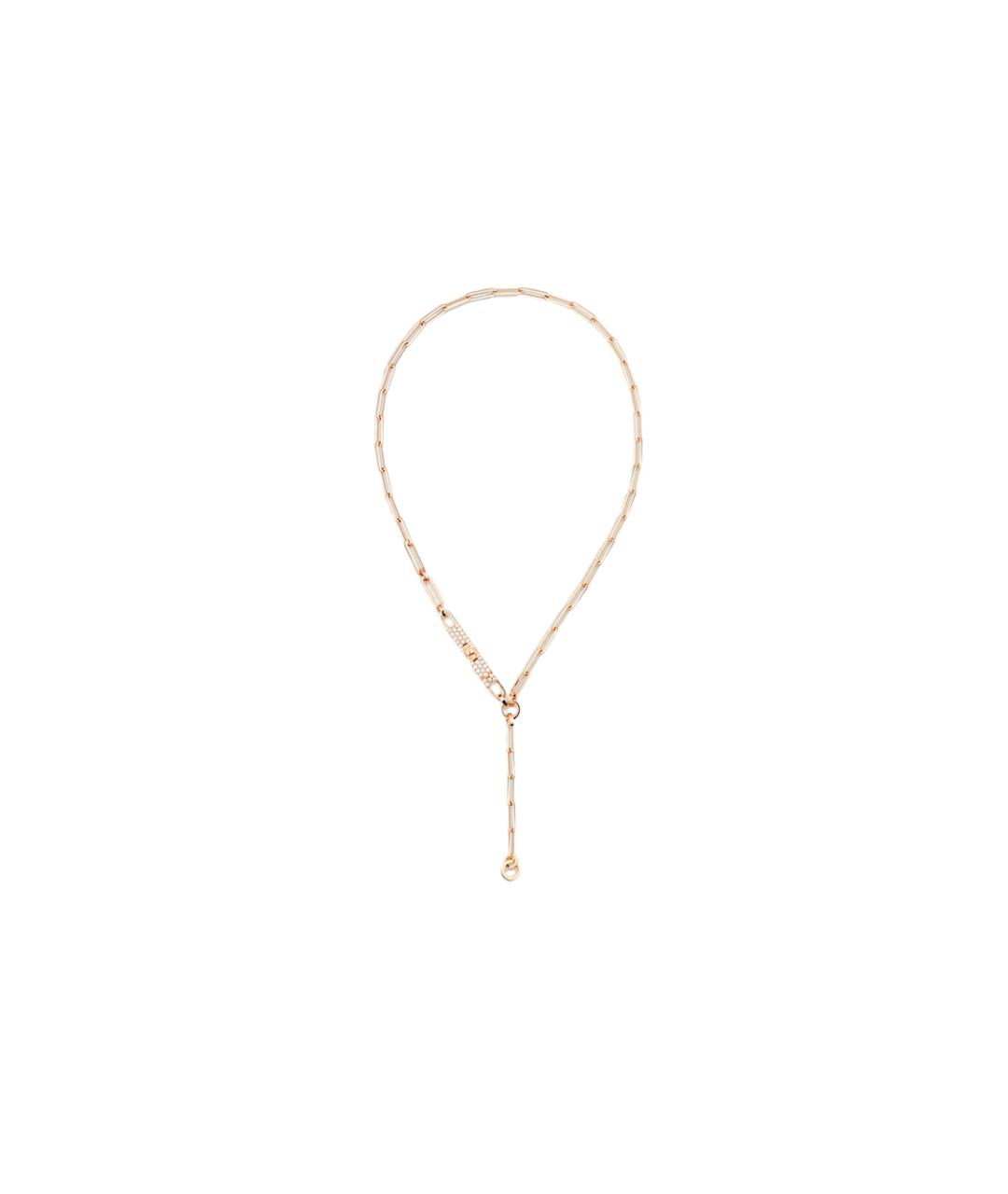 HERMES Розовая цепочка из розового золота, фото 2