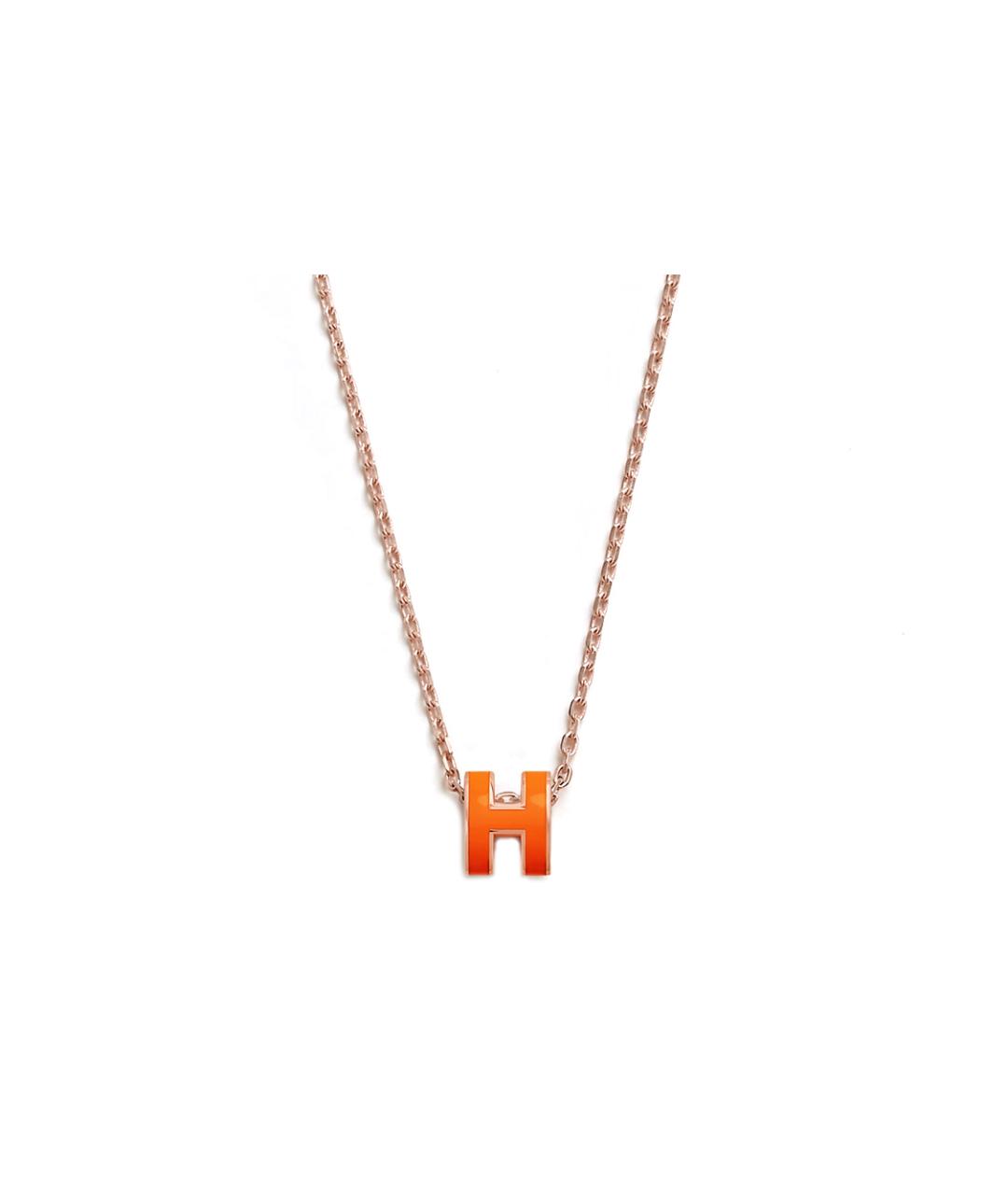 HERMES Золотая металлическая цепочка, фото 1