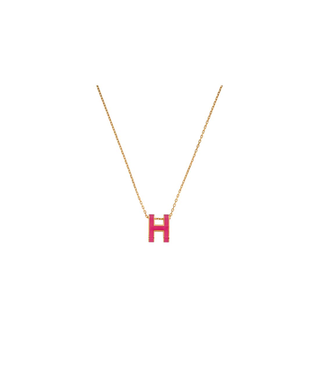 HERMES Золотая металлическая цепочка, фото 1