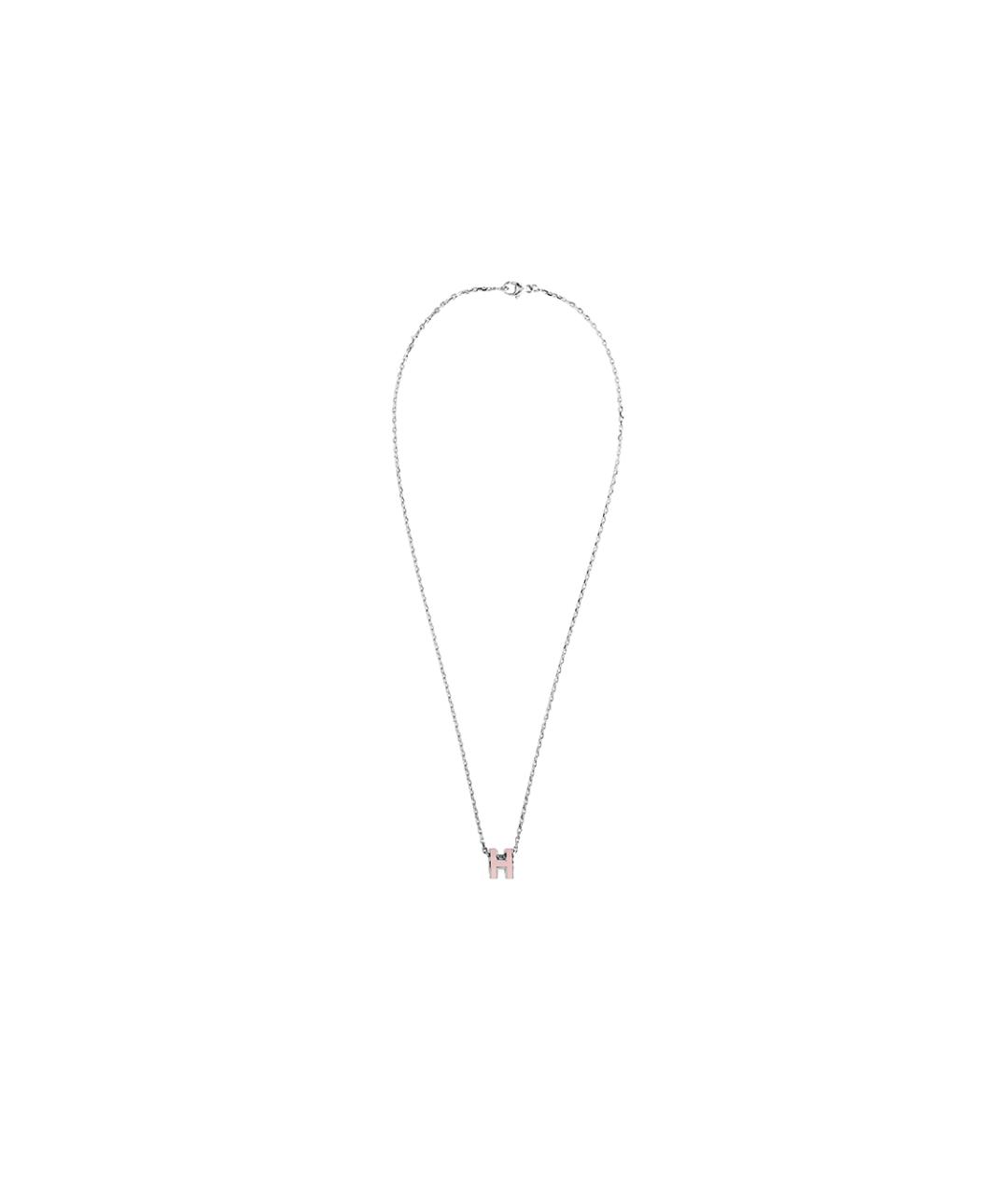 HERMES Серебряная металлическая цепочка, фото 3