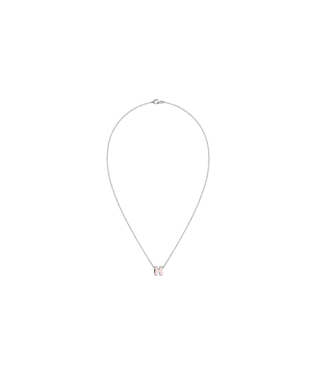 HERMES Серебряная металлическая цепочка, фото 4