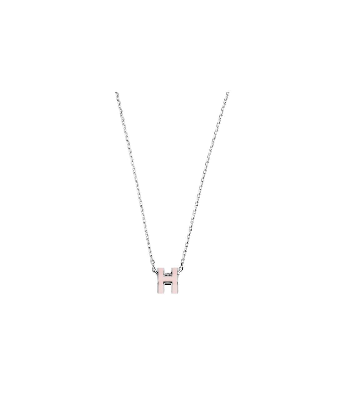 HERMES Серебряная металлическая цепочка, фото 2