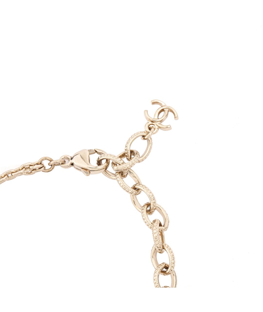 CHANEL Золотая металлическая цепочка, фото 3
