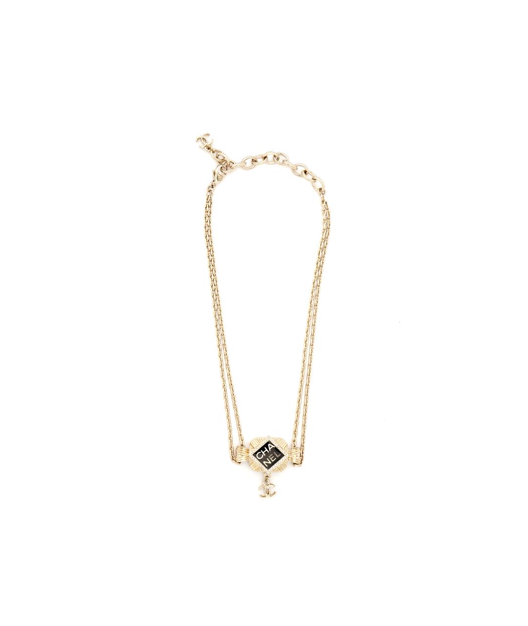 CHANEL Золотая металлическая цепочка, фото 1