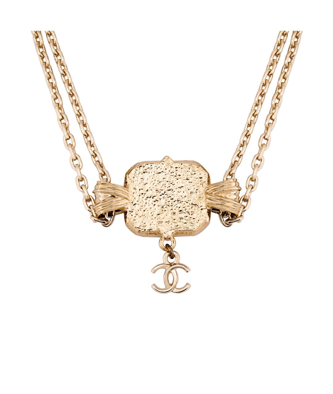 CHANEL Золотая металлическая цепочка, фото 4