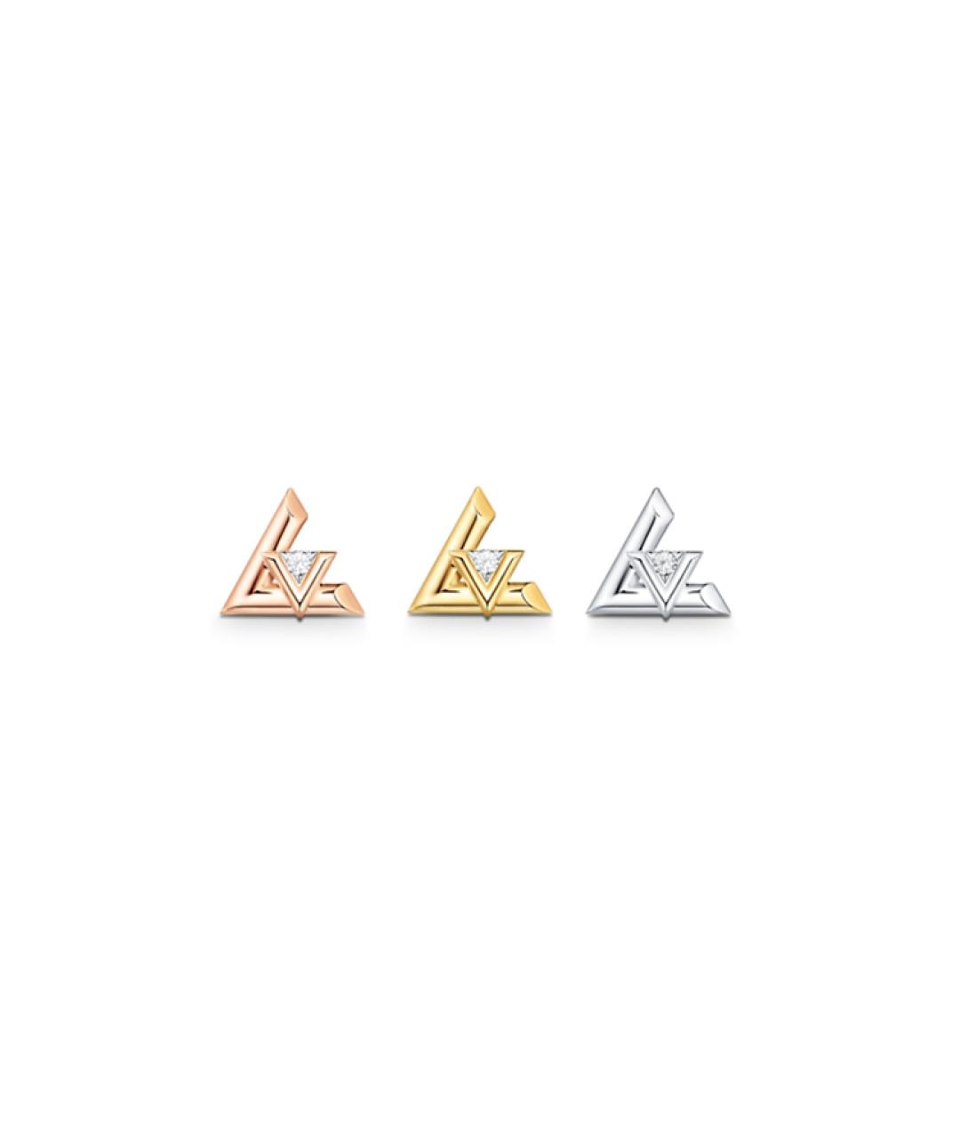 LOUIS VUITTON Золотые серьги из желтого золота, фото 3