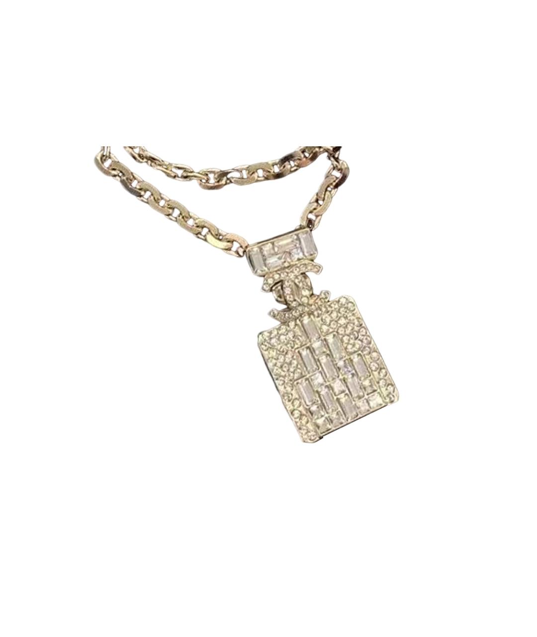 CHANEL Золотая металлическая цепочка, фото 3