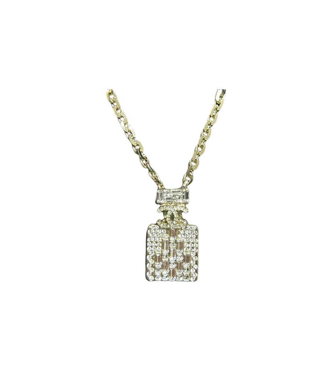 CHANEL Золотая металлическая цепочка, фото 2