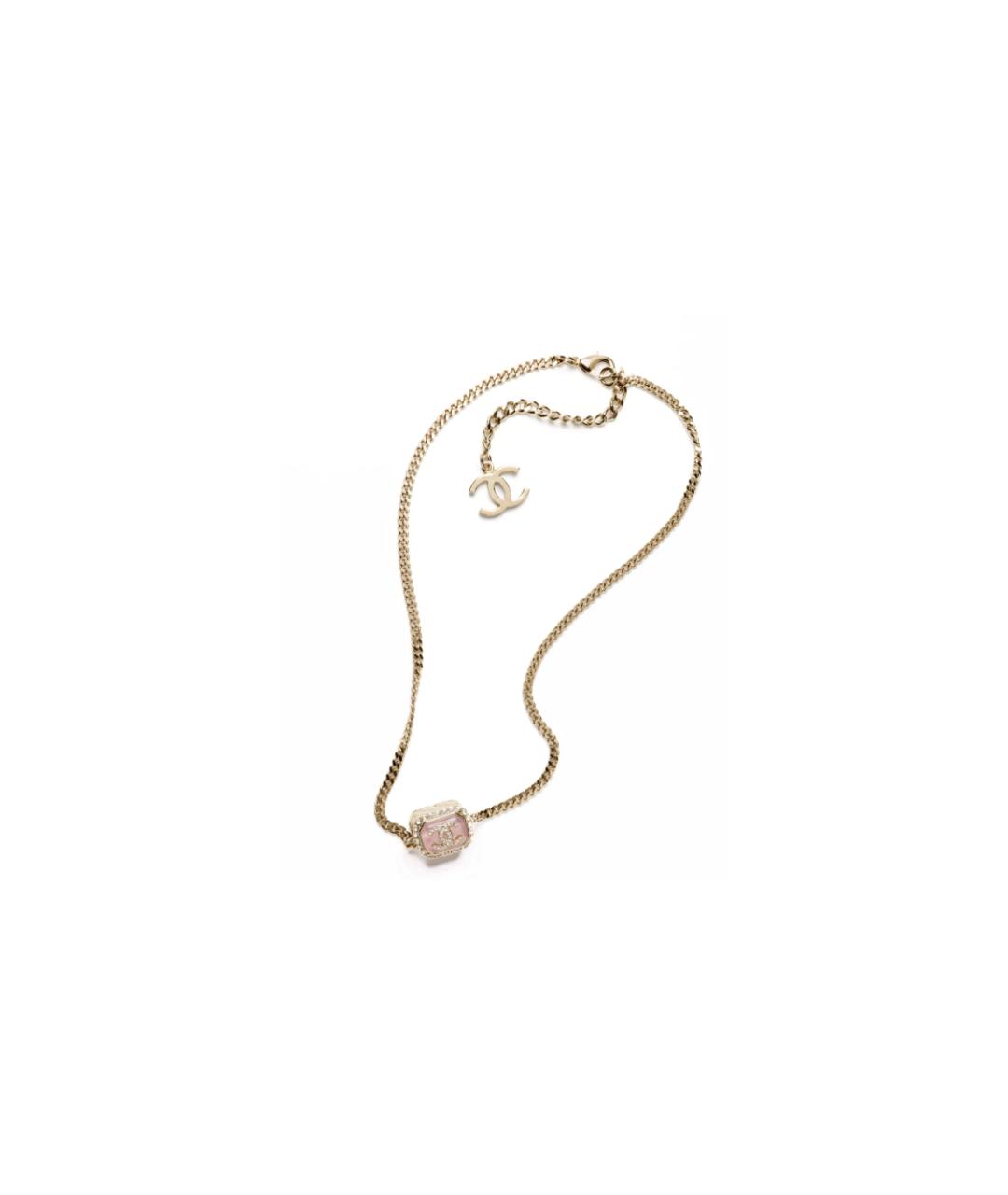 CHANEL Золотая металлическая цепочка, фото 1
