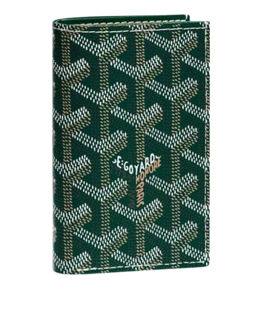 GOYARD Зеленый кардхолдер, фото 1