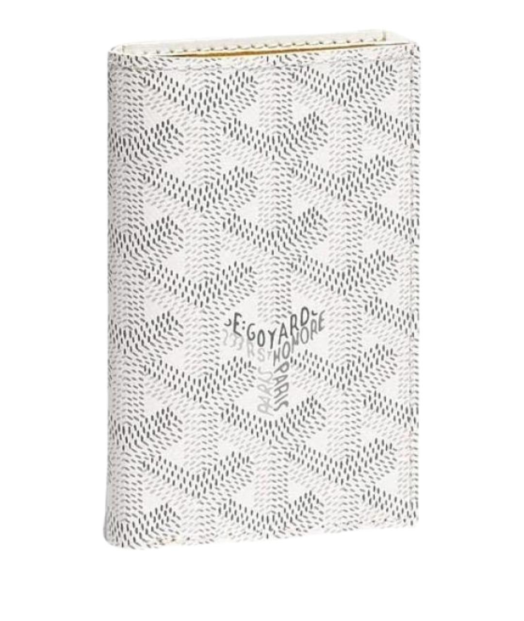 GOYARD Белый кардхолдер, фото 1