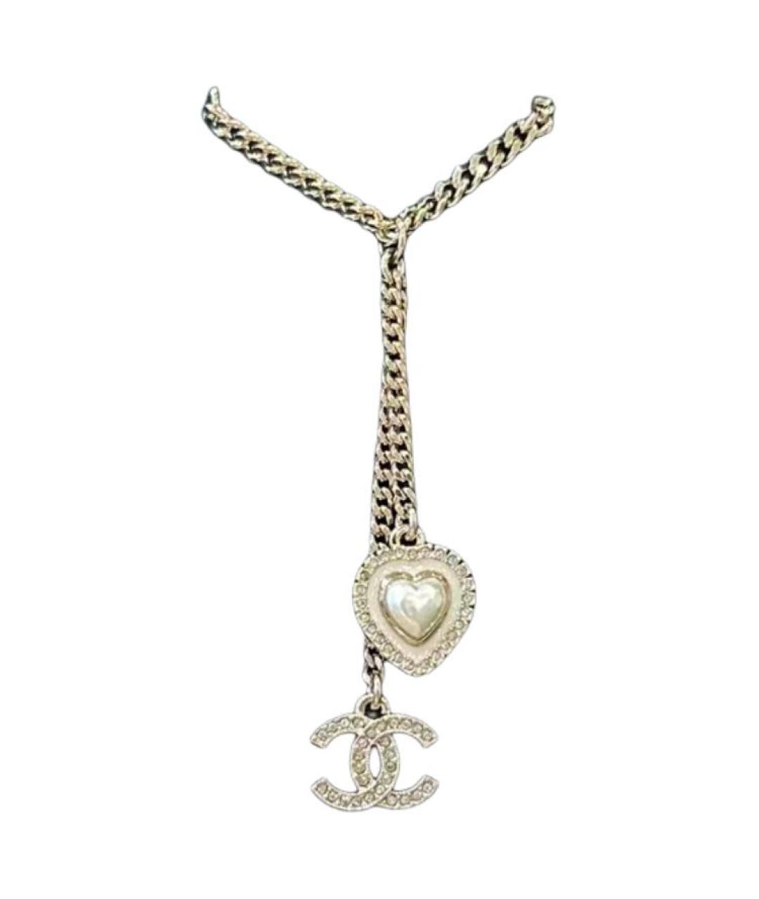 CHANEL Золотая металлическая цепочка, фото 1