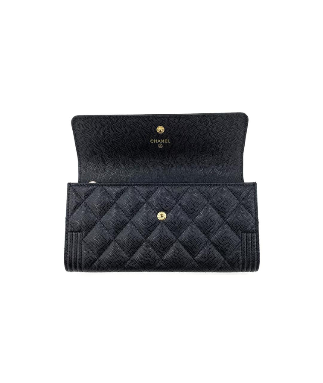 CHANEL Черный кошелек, фото 4