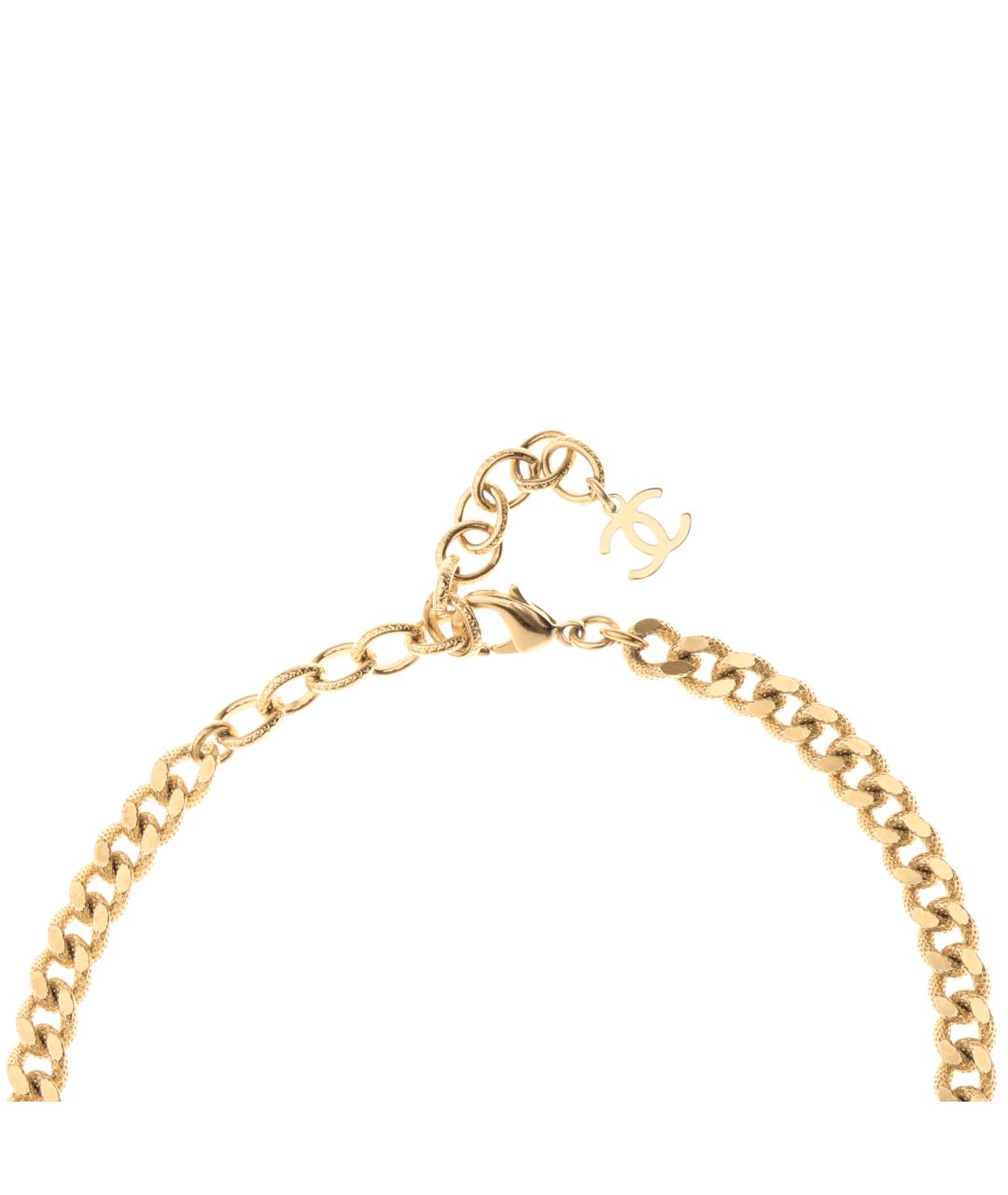 CHANEL Золотая металлическая цепочка, фото 4