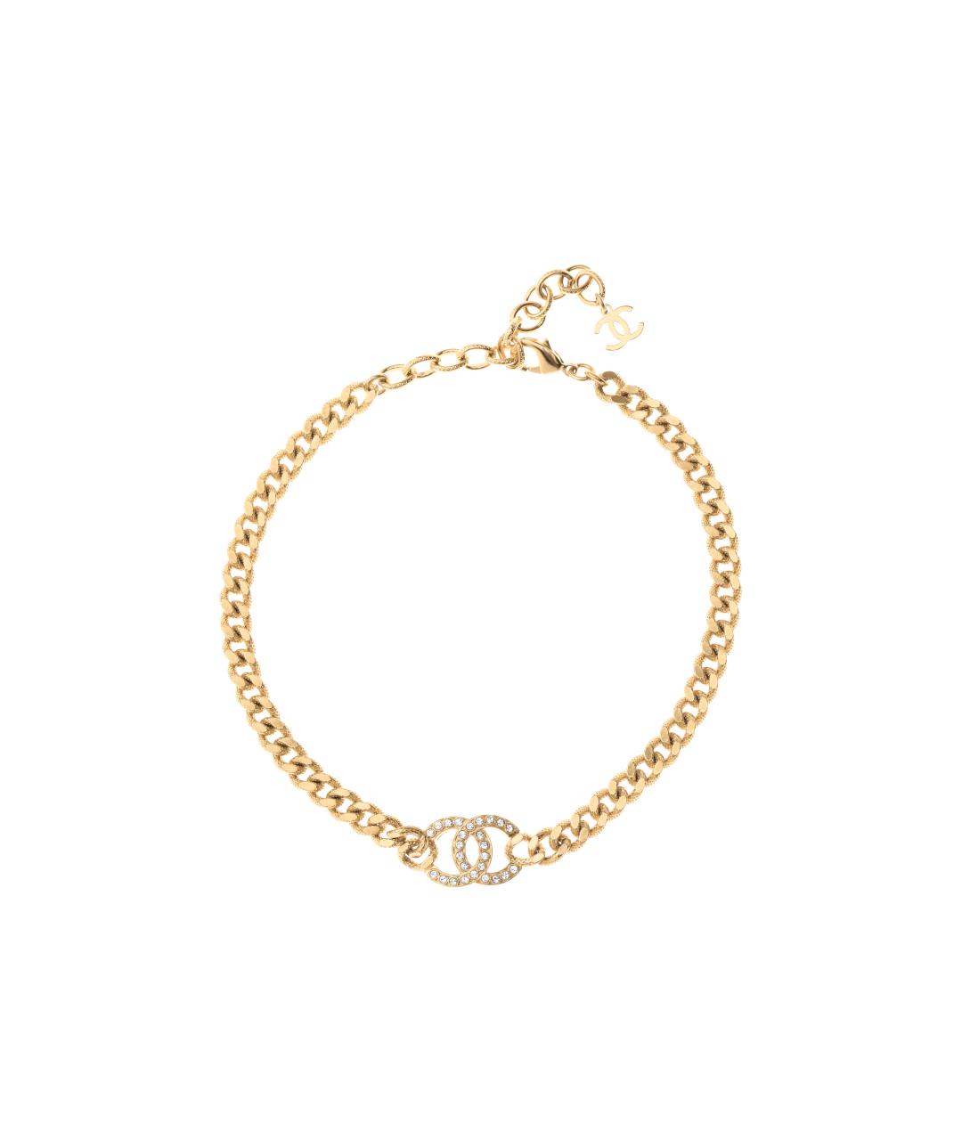 CHANEL Золотая металлическая цепочка, фото 1