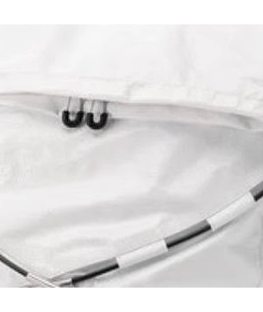 BOTTEGA VENETA Белая сумка через плечо, фото 4