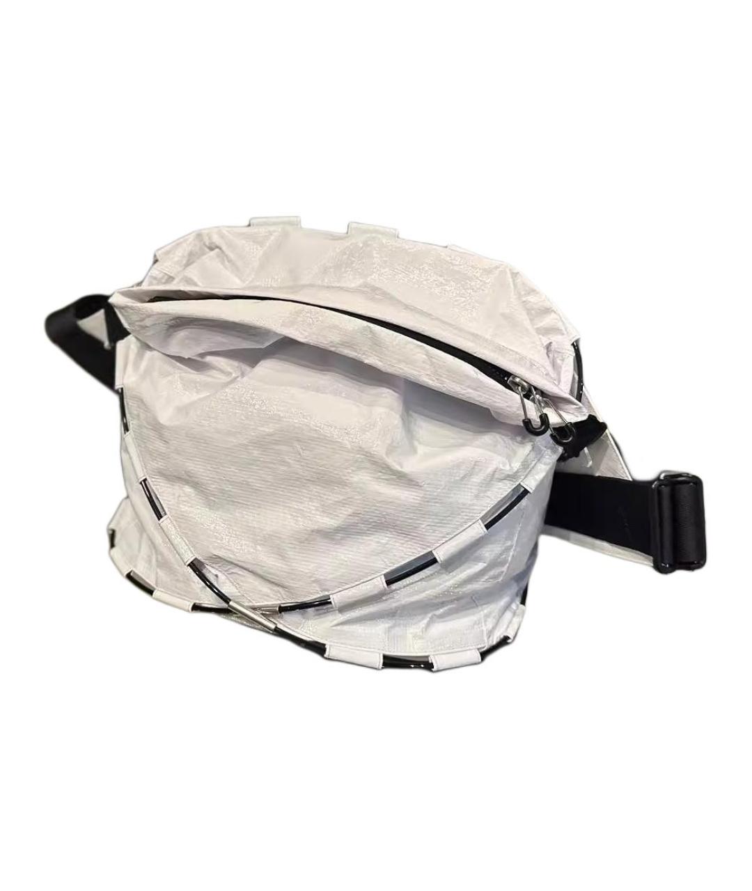 BOTTEGA VENETA Белая сумка через плечо, фото 2