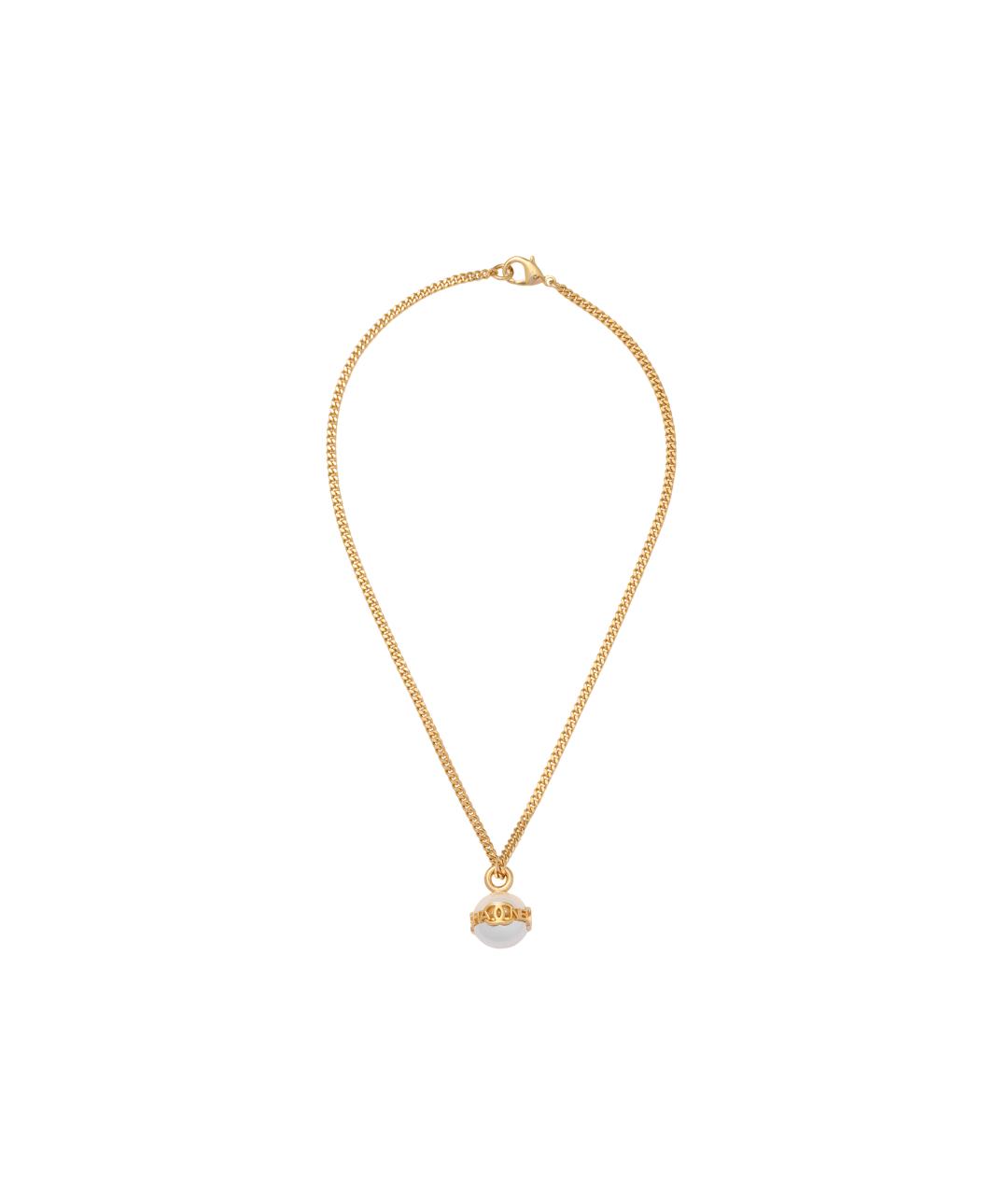 CHANEL Золотая металлическая цепочка, фото 1