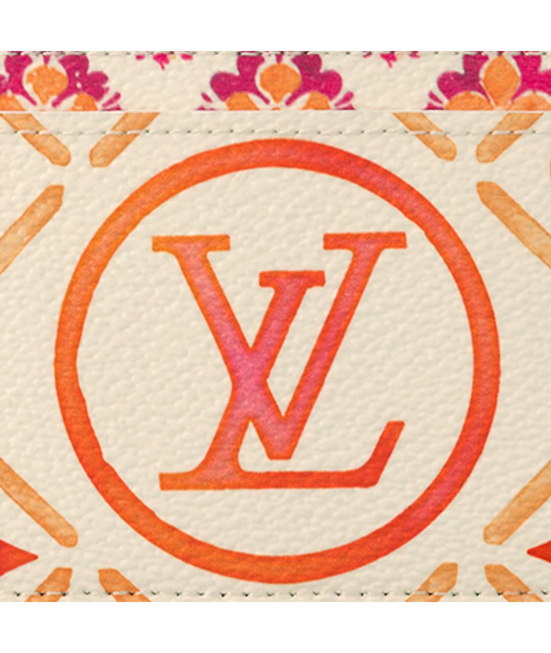 LOUIS VUITTON Оранжевый кардхолдер, фото 4