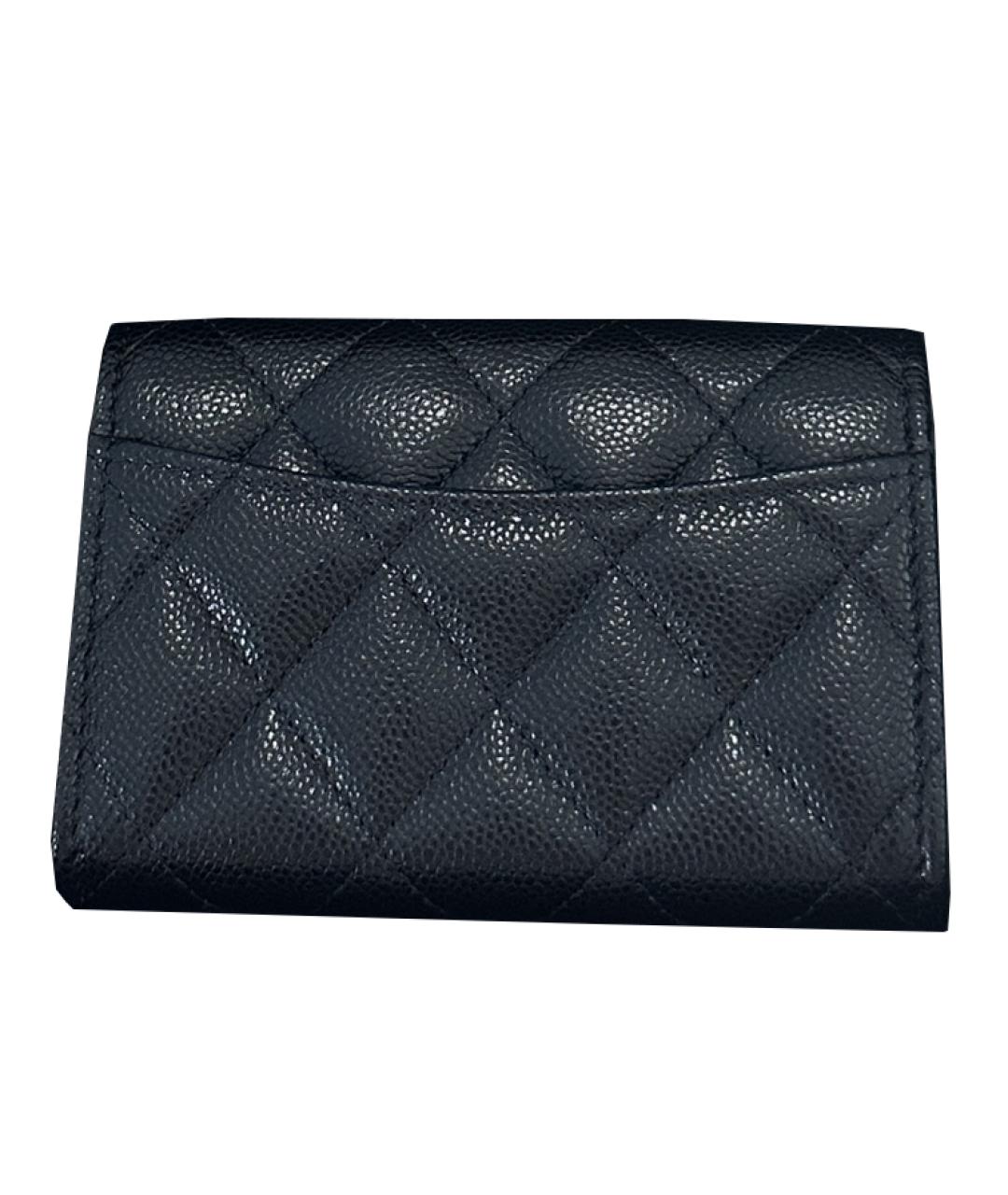 CHANEL Темно-синий кардхолдер, фото 2
