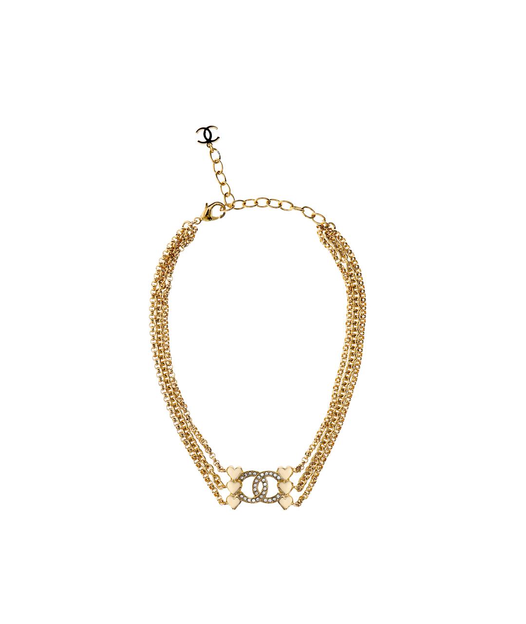 CHANEL Золотая металлическая цепочка, фото 5