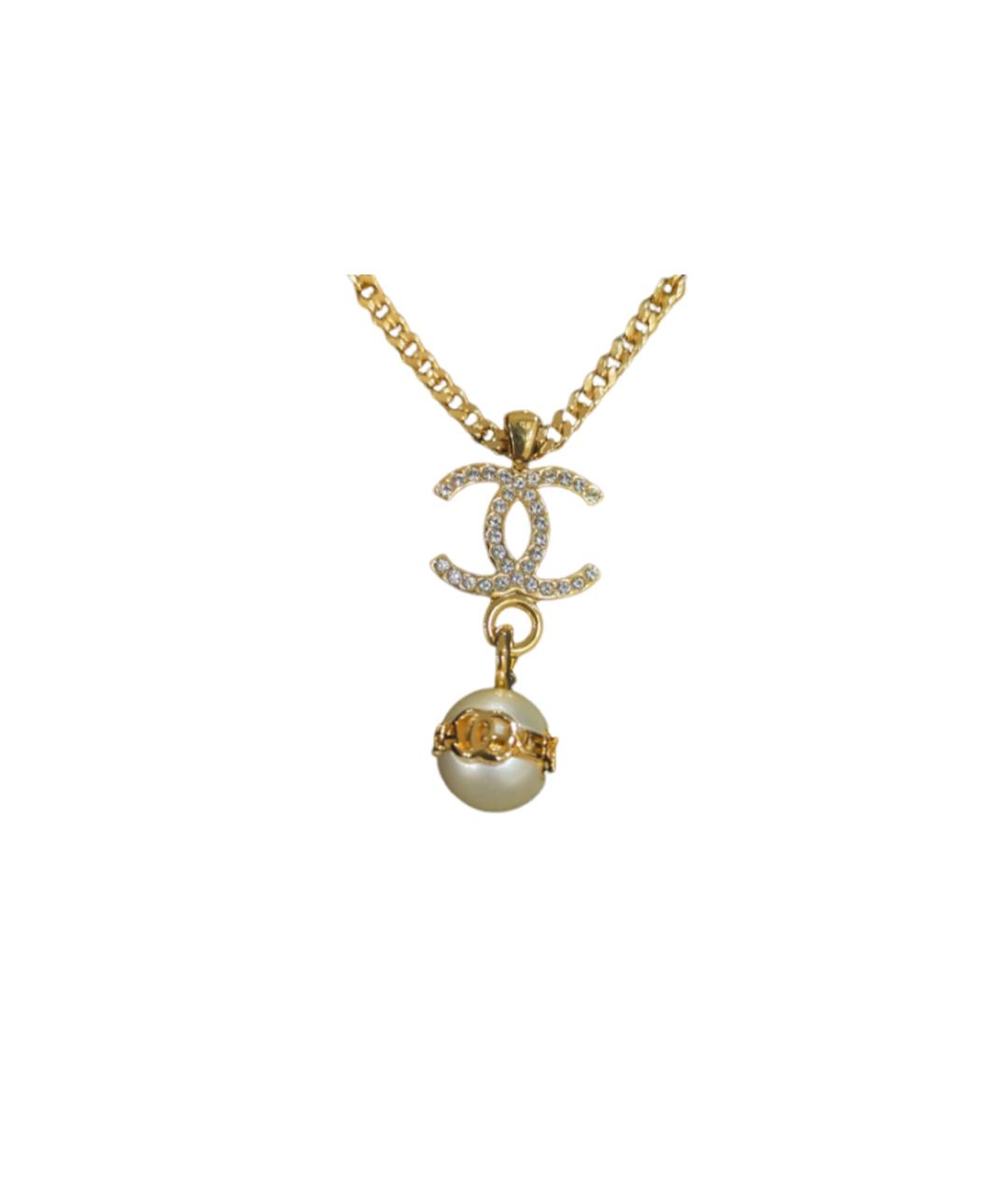 CHANEL Золотая металлическая цепочка, фото 3