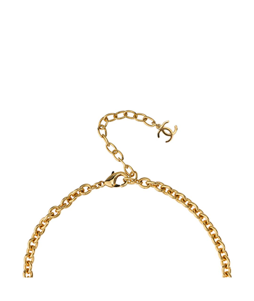 CHANEL Золотая металлическая цепочка, фото 4