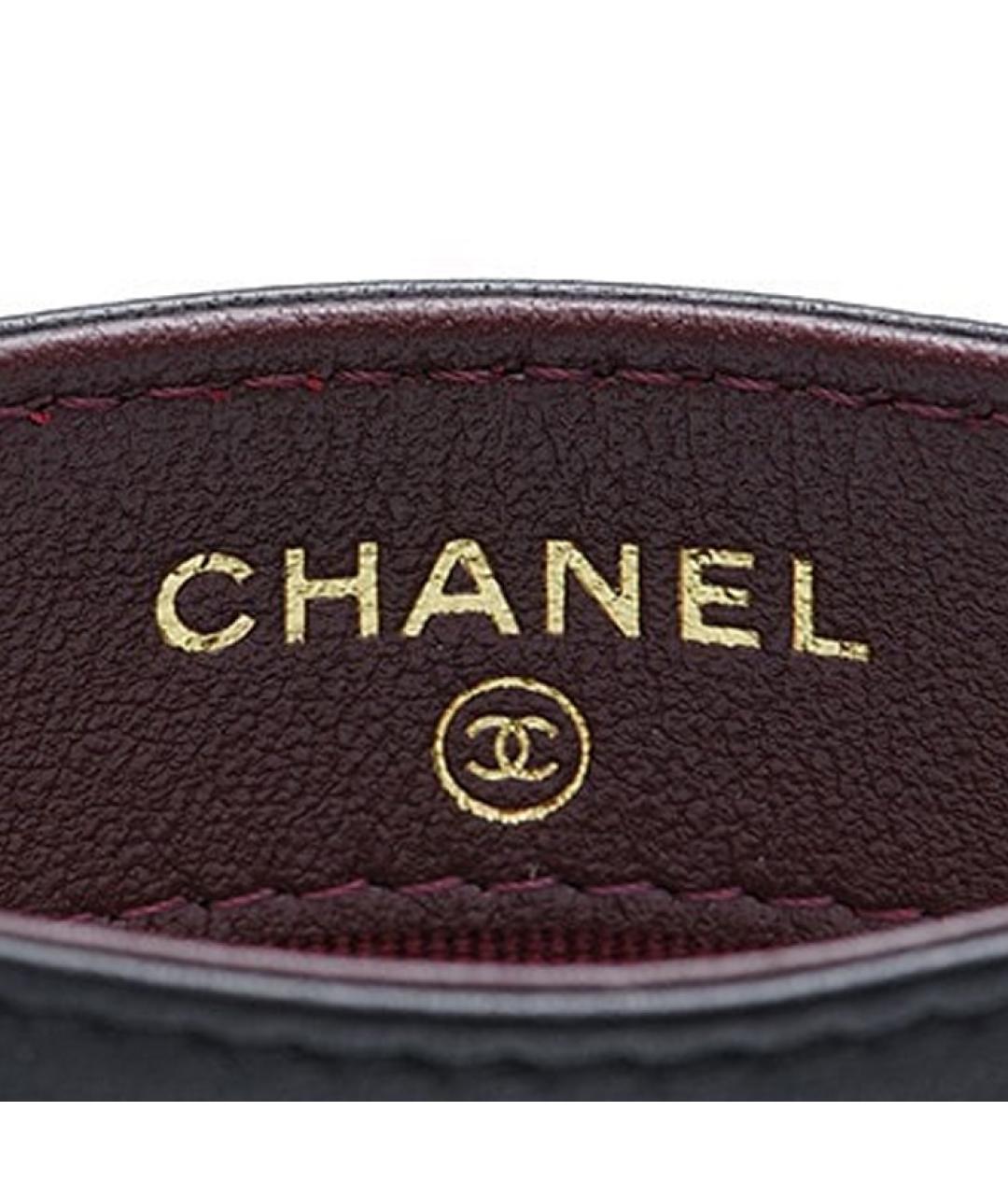 CHANEL Черный кардхолдер, фото 3