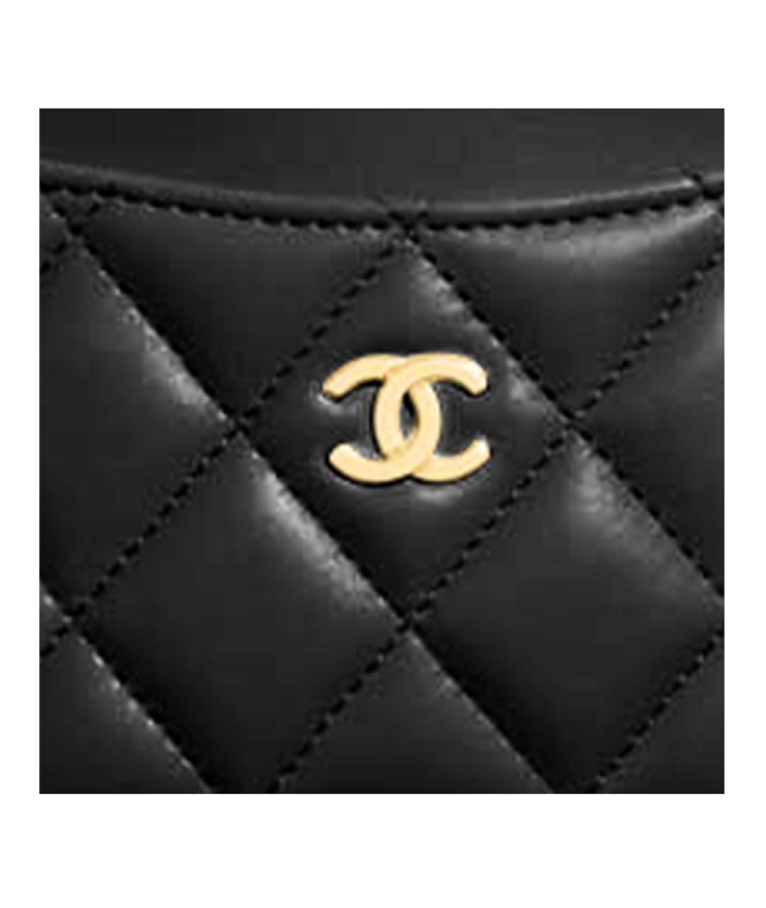 CHANEL Черный кардхолдер, фото 4