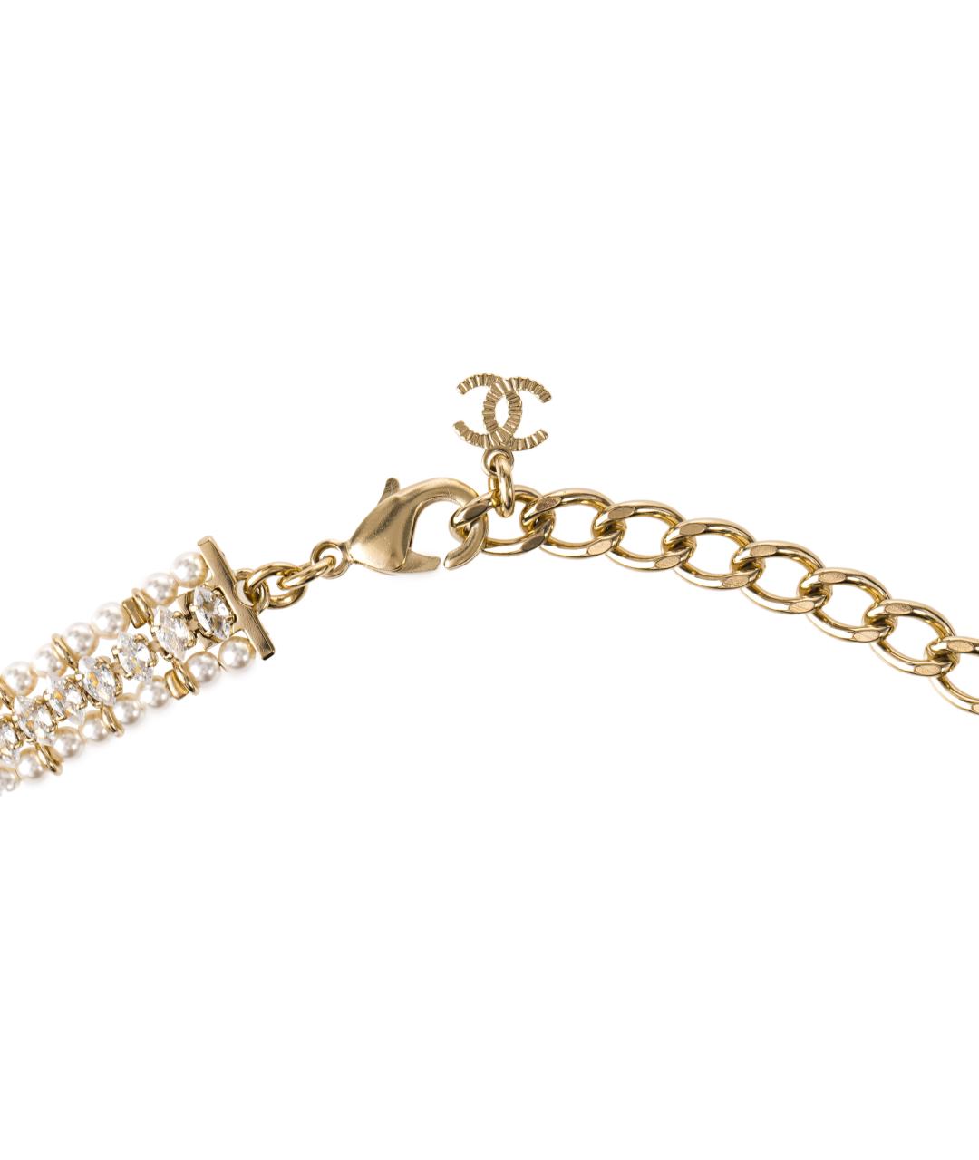 CHANEL Золотая металлическая цепочка, фото 2