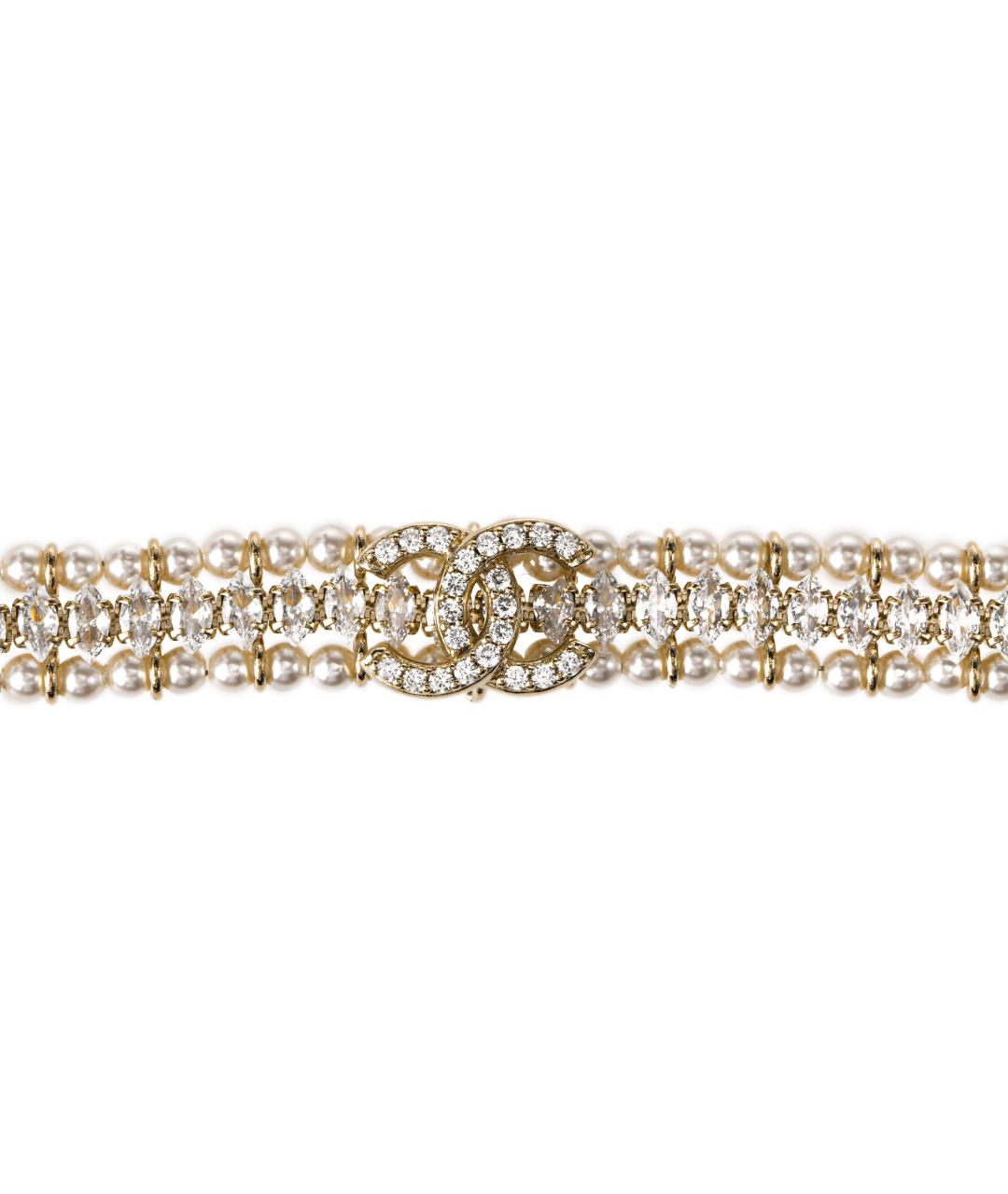 CHANEL Золотая металлическая цепочка, фото 3