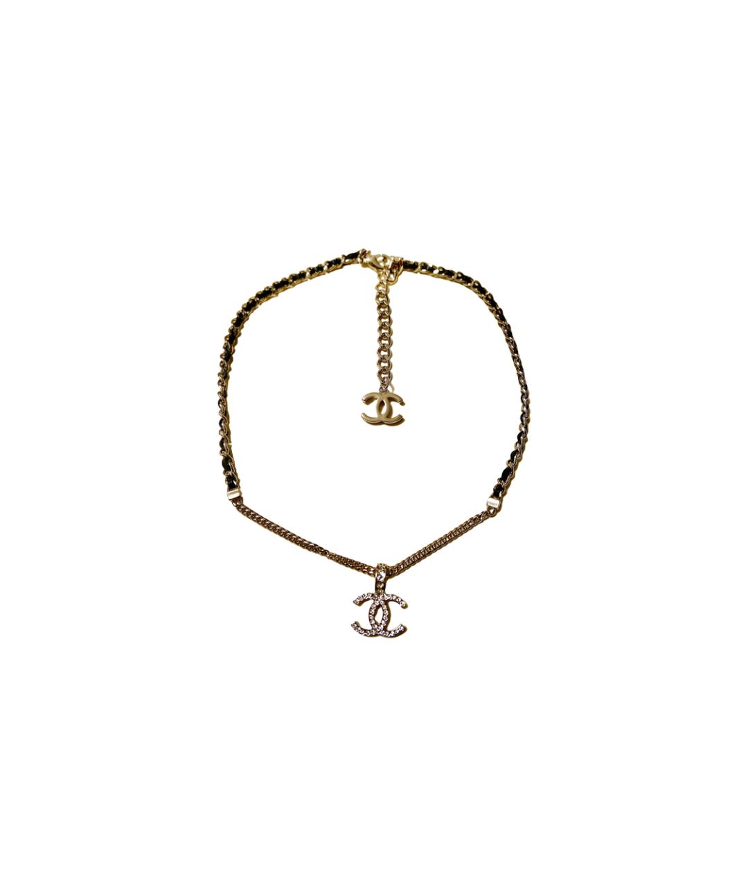 CHANEL Золотая металлическая цепочка, фото 2
