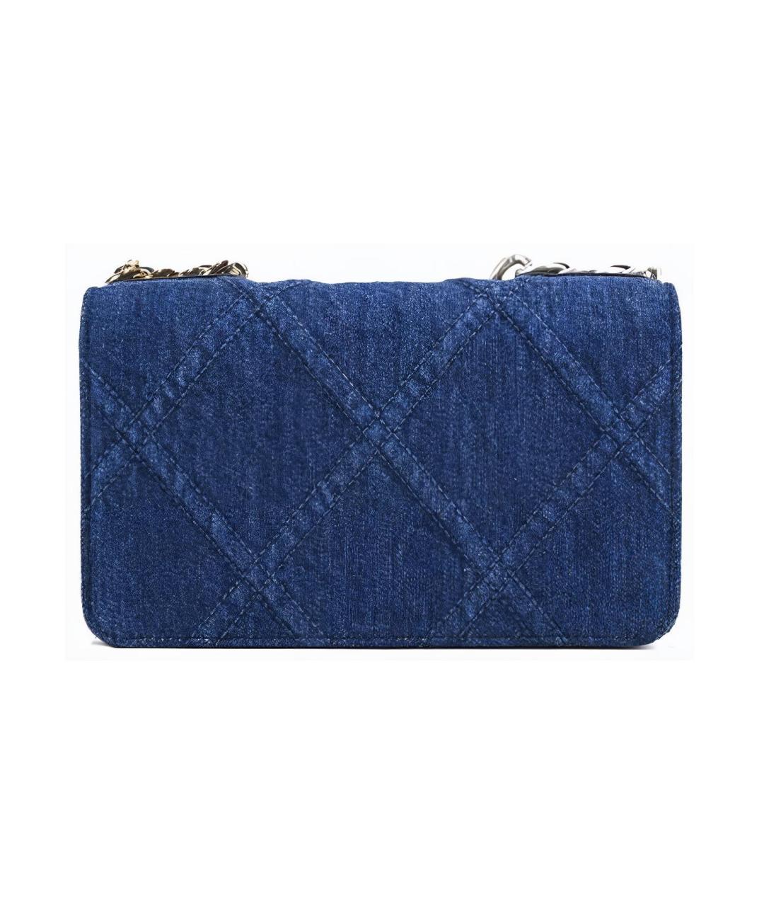 CHANEL Синий кошелек, фото 2