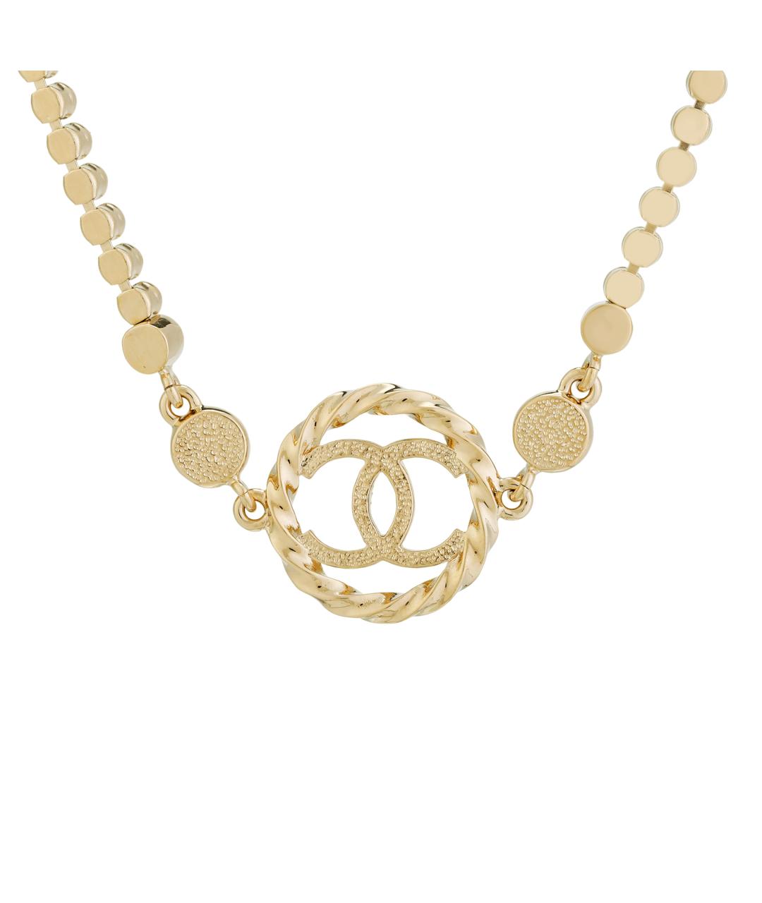 CHANEL Золотая металлическая цепочка, фото 3