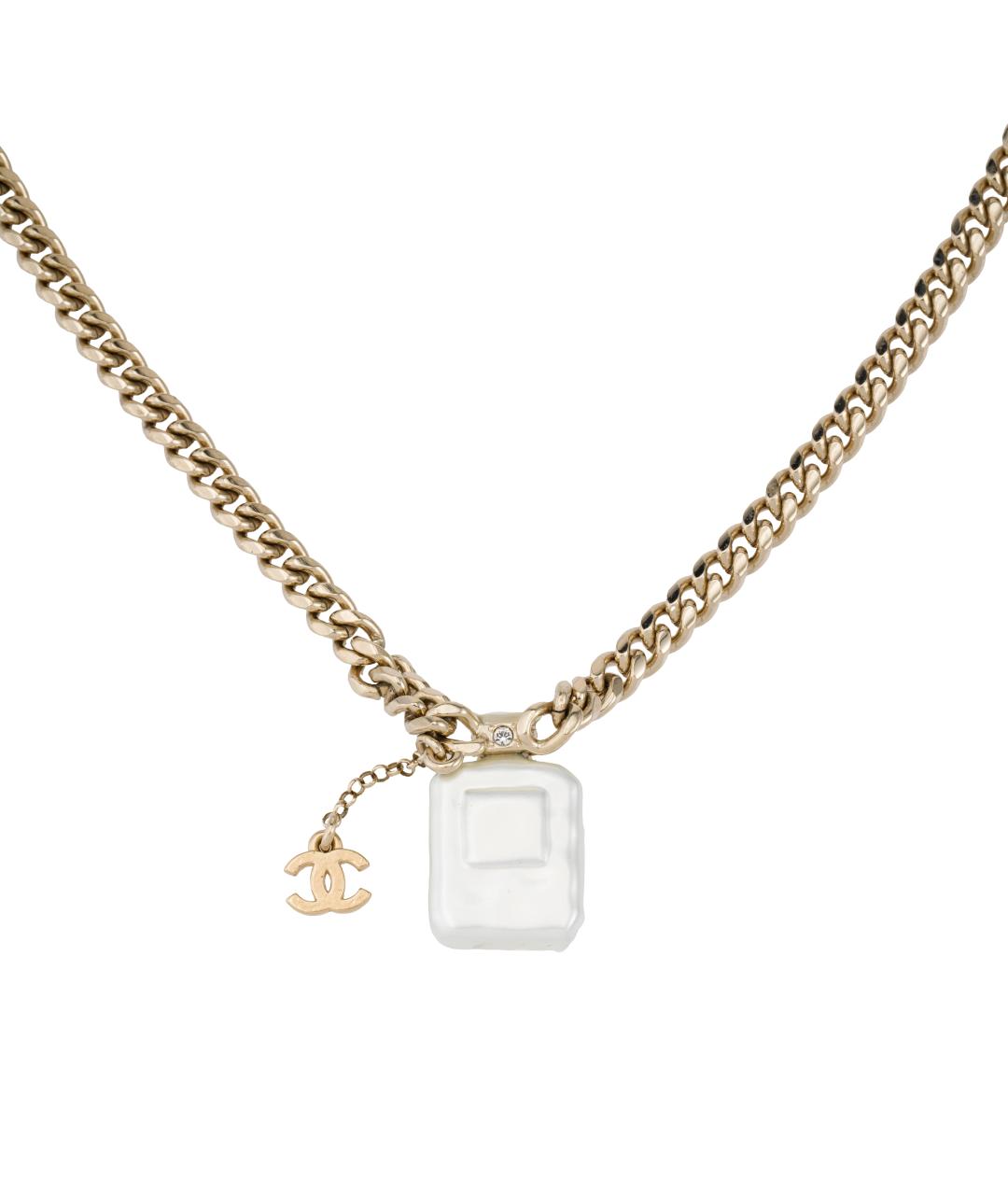 CHANEL Золотая металлическая цепочка, фото 2