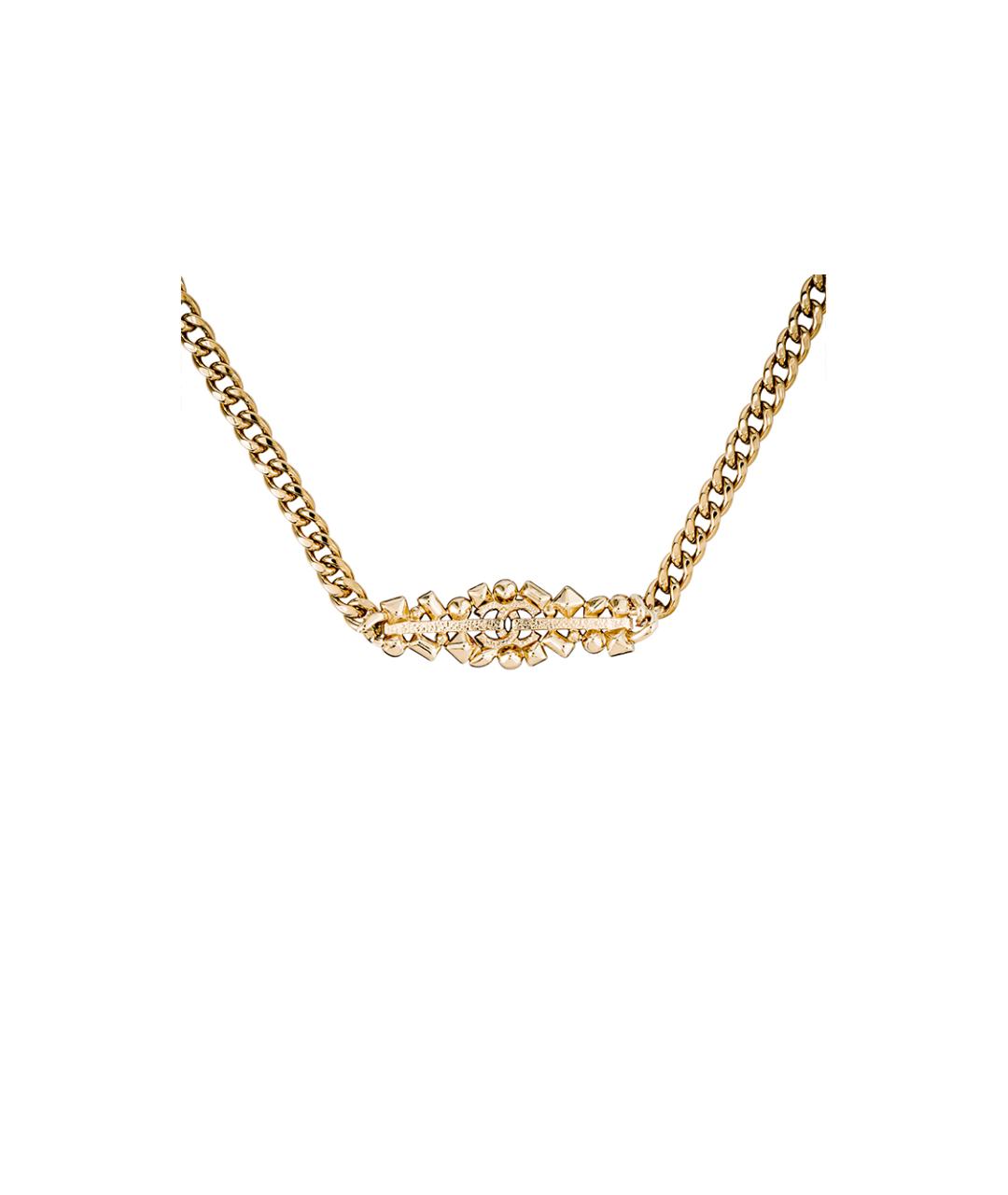 CHANEL Золотая металлическая цепочка, фото 2