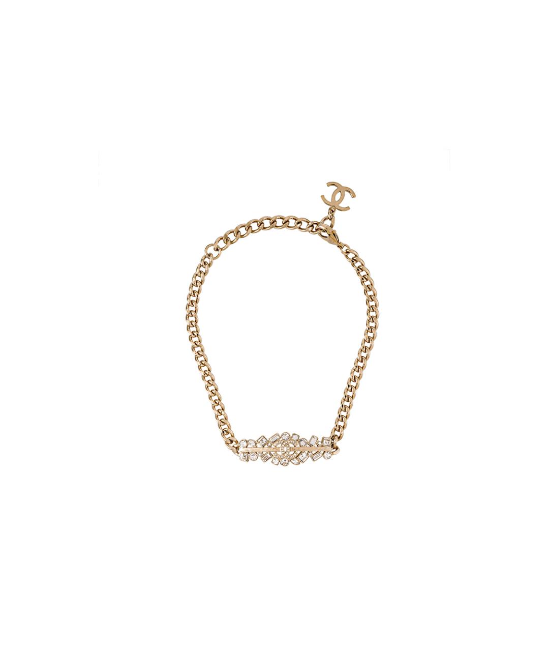 CHANEL Золотая металлическая цепочка, фото 3