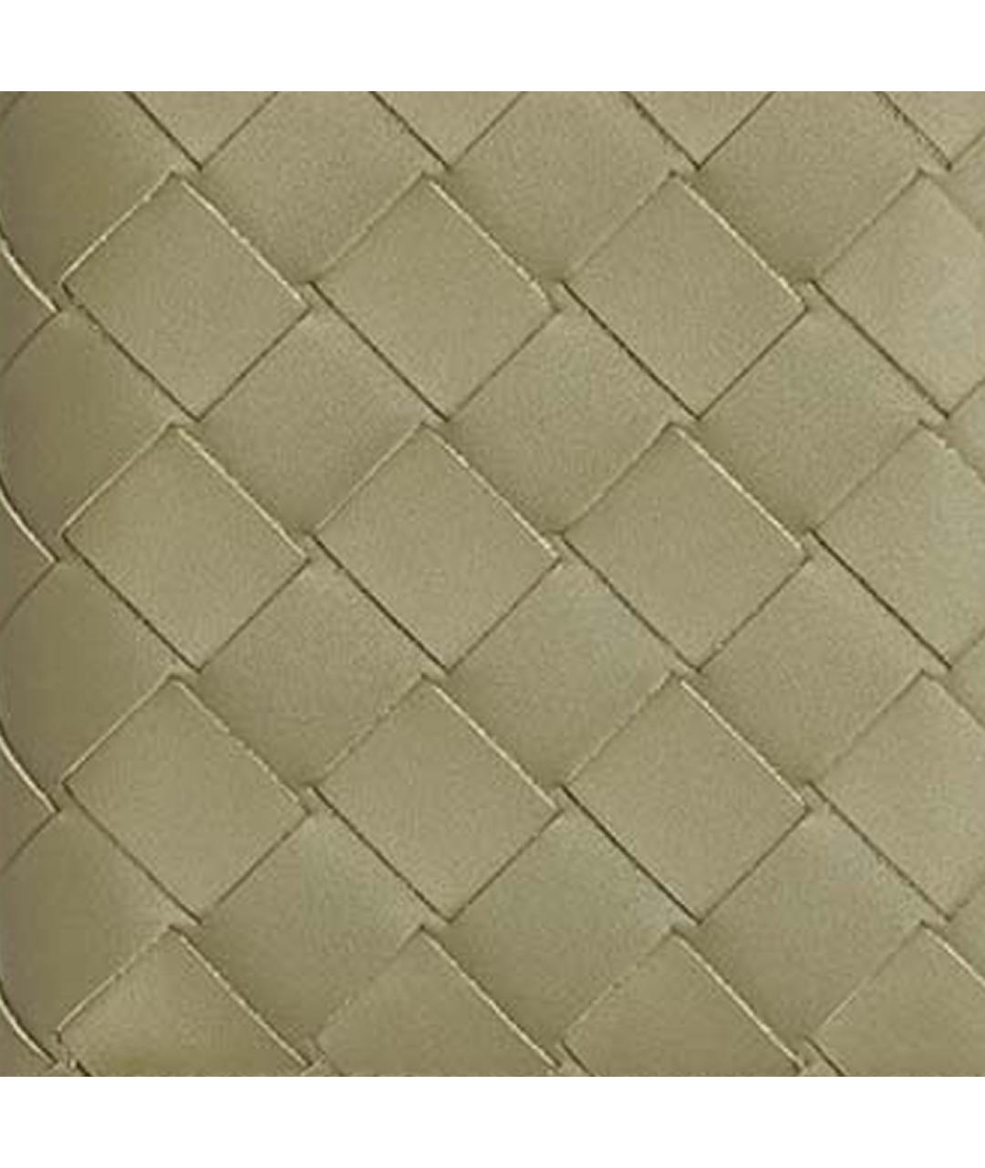 BOTTEGA VENETA Бежевый кожаный кошелек, фото 4