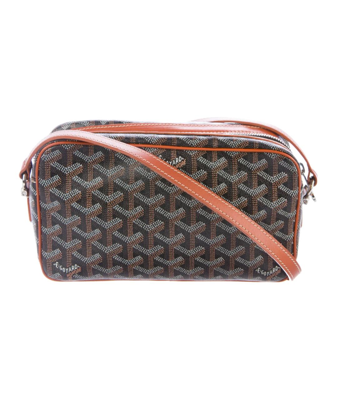 GOYARD Коричневая сумка через плечо, фото 3