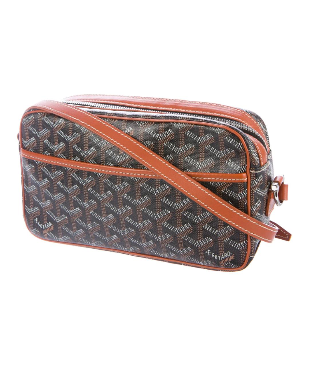 GOYARD Коричневая сумка через плечо, фото 2