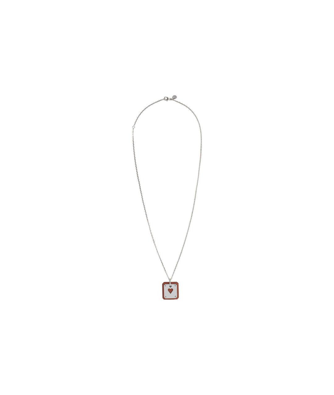 HERMES Серебряная металлическая цепочка, фото 2