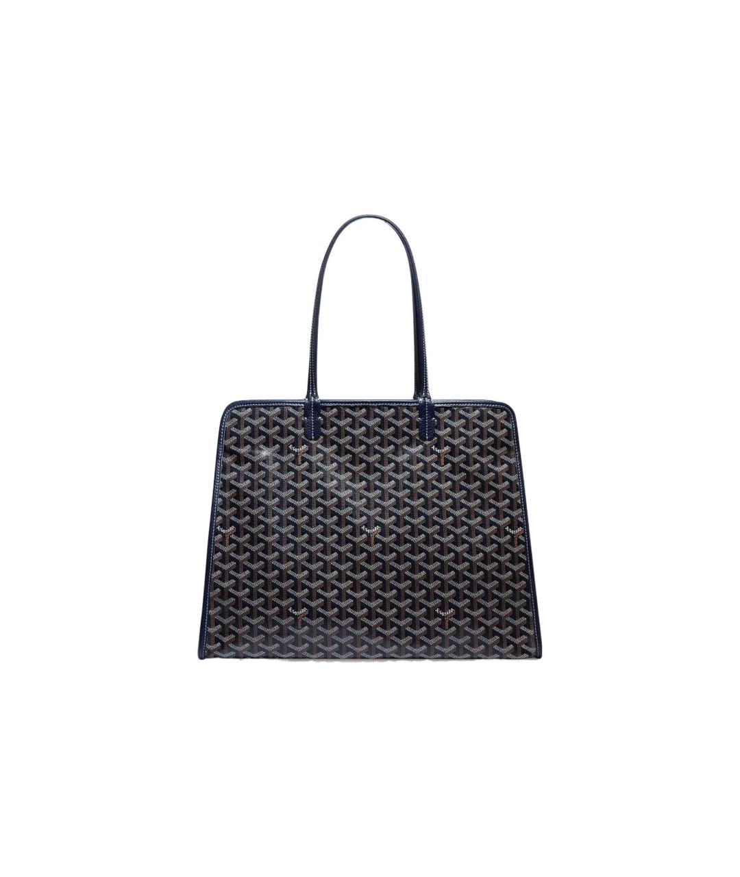 GOYARD Темно-синяя бархатная сумка через плечо, фото 2
