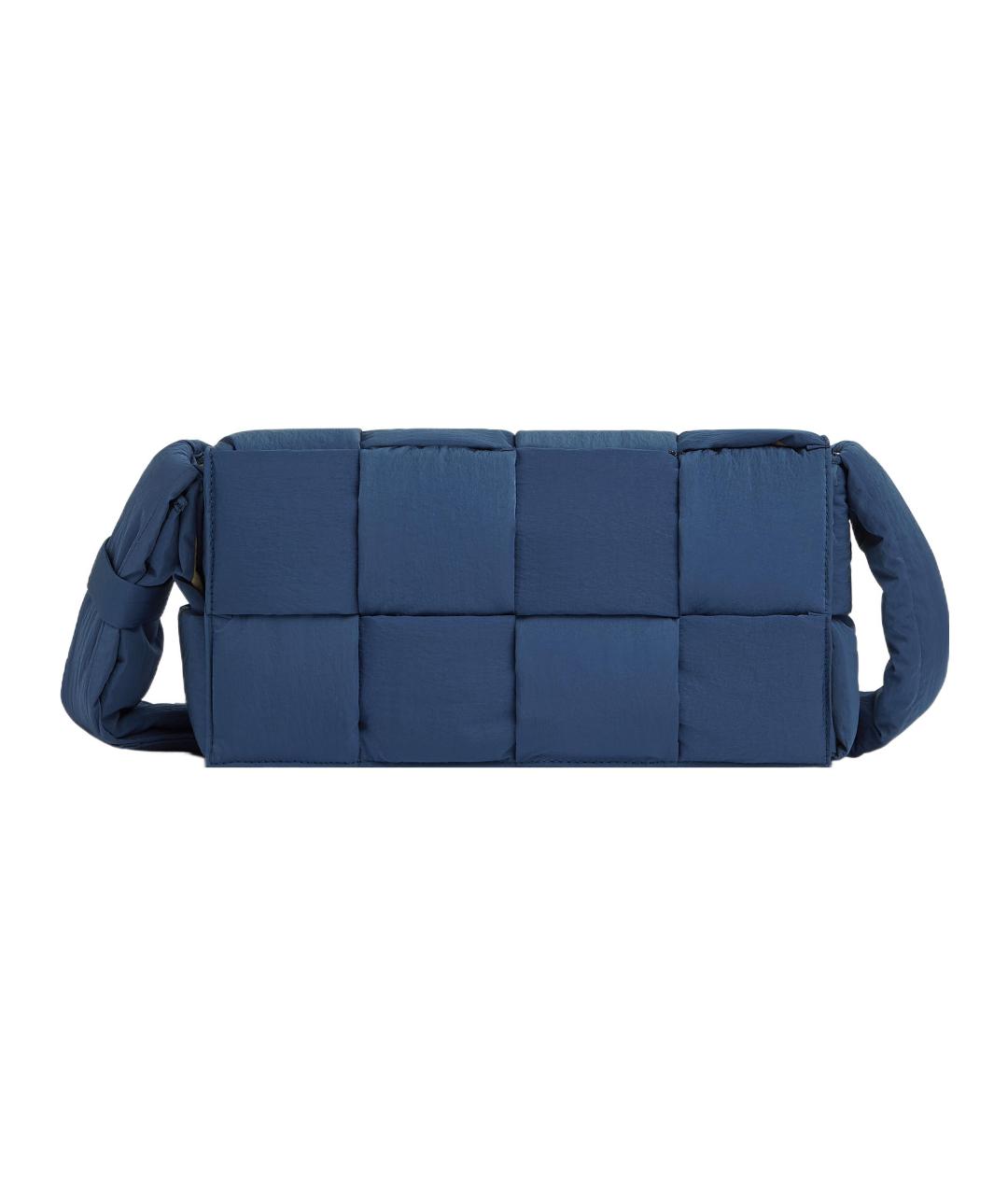 BOTTEGA VENETA Синяя сумка на плечо, фото 1
