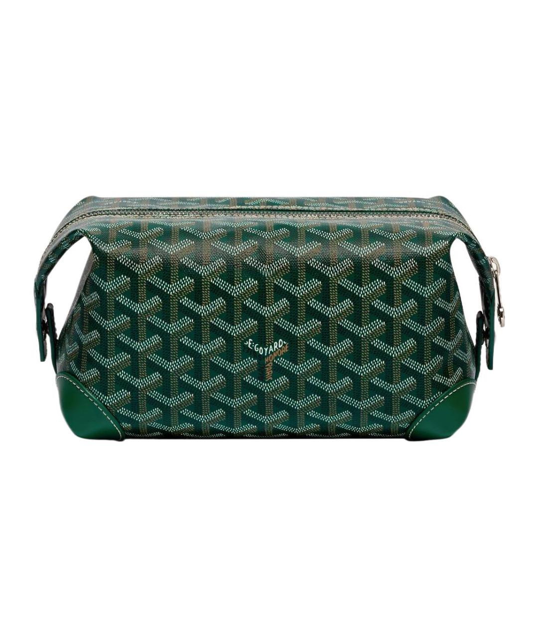 GOYARD Зеленая косметичка, фото 1