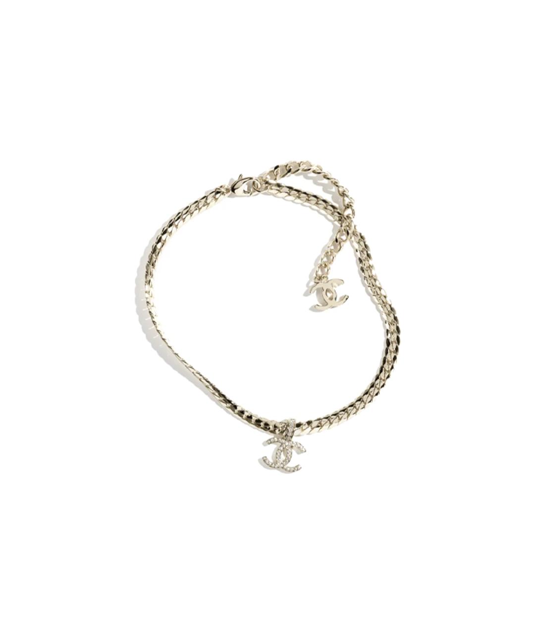 CHANEL Золотая металлическая цепочка, фото 2