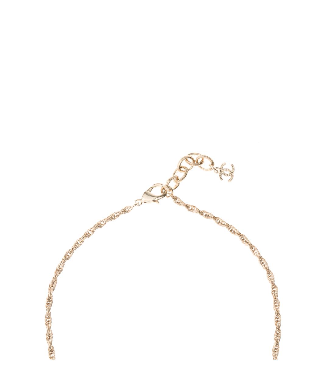 CHANEL Золотая металлическая цепочка, фото 3