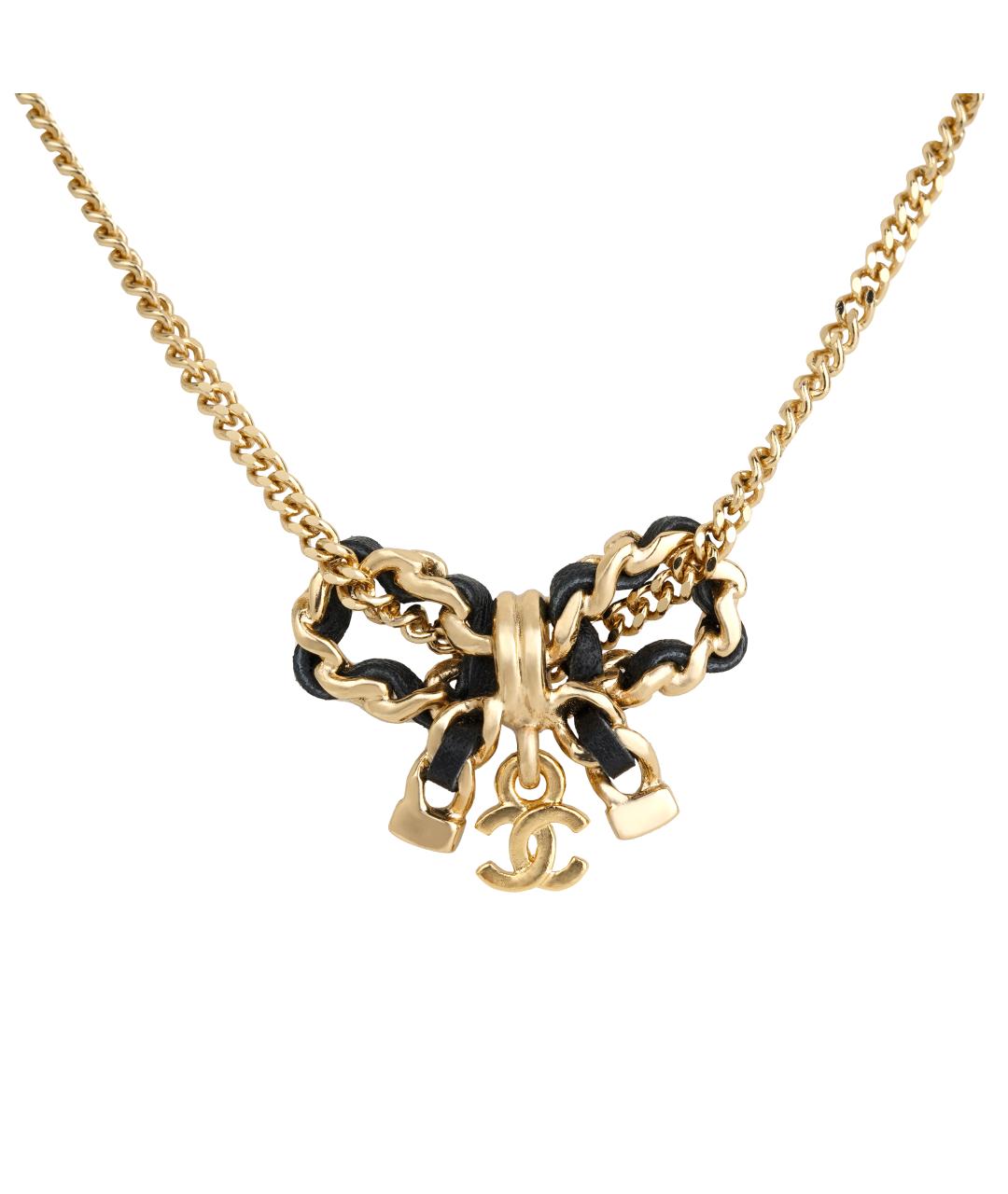 CHANEL Золотая металлическая цепочка, фото 1